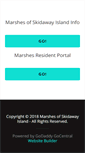 Mobile Screenshot of marshesofskidaway.com
